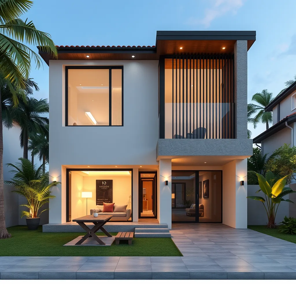 construção de casas geminadas