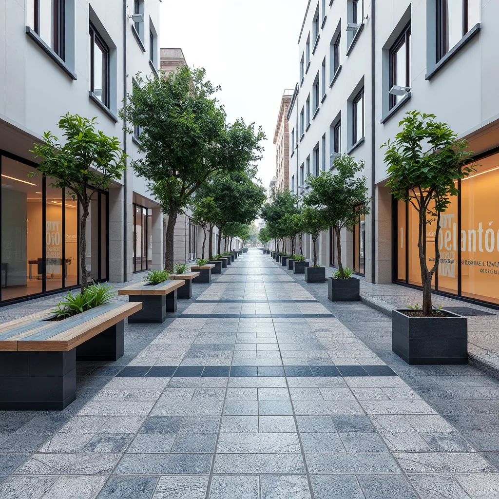 reforma de calçada comercial